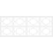 Ekena Millwork Set of Four Panels for 94 1/2"W x 36 1/4"H Lakewood Fretwork Wainscot Wall Paneling WPKP18X01X47LWD - alternate 5
